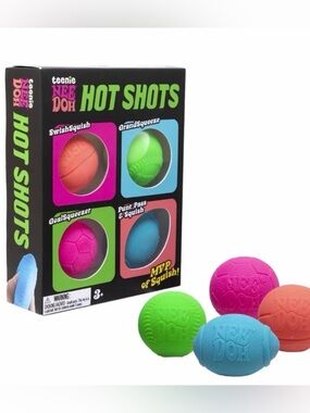 Needoh Hot Shots - 4-Pack